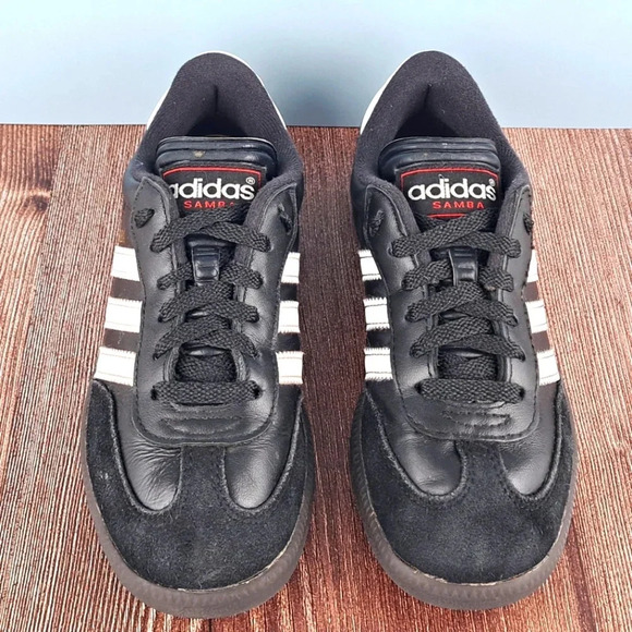 Adidas Samba Kids' Indoor Soccer Shoes sz 2Y - Picture 7 of 8